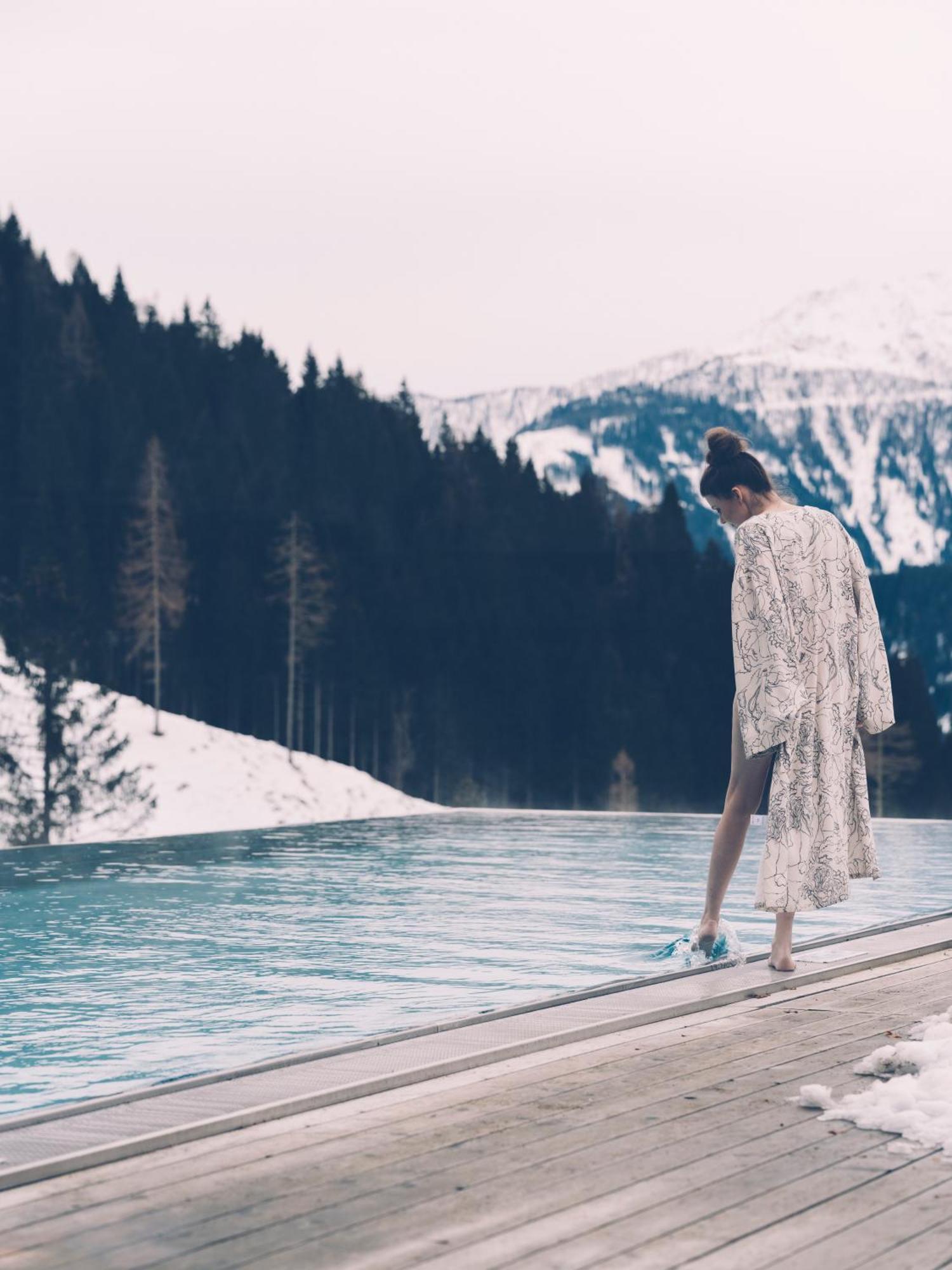 Almwellness-Resort Tuffbad Sankt Lorenzen im Lesachtal Exteriér fotografie